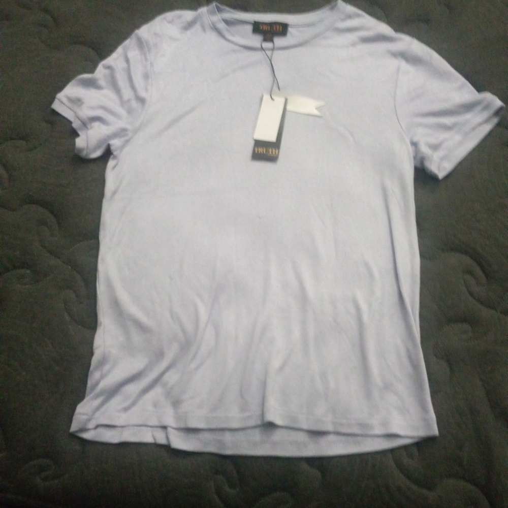 Truth By Republic NEW Men's T-shirt Light Blue Size M  Short Sleeve.